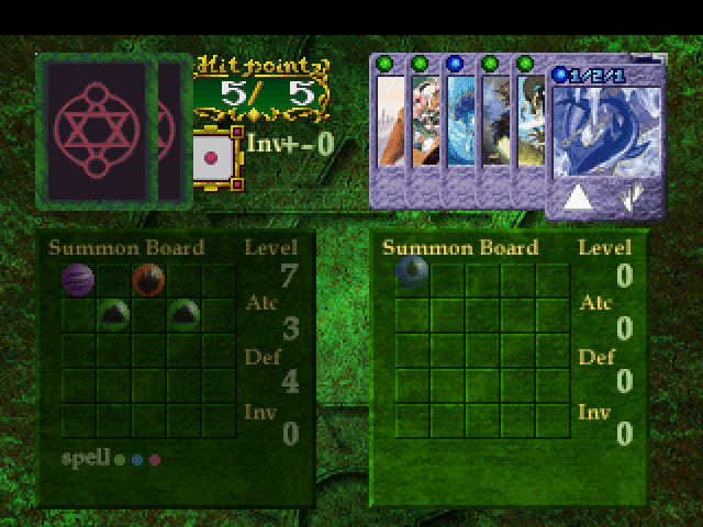 Monster Collection: Kamen no Madoushi screenshot 2 for Playstation